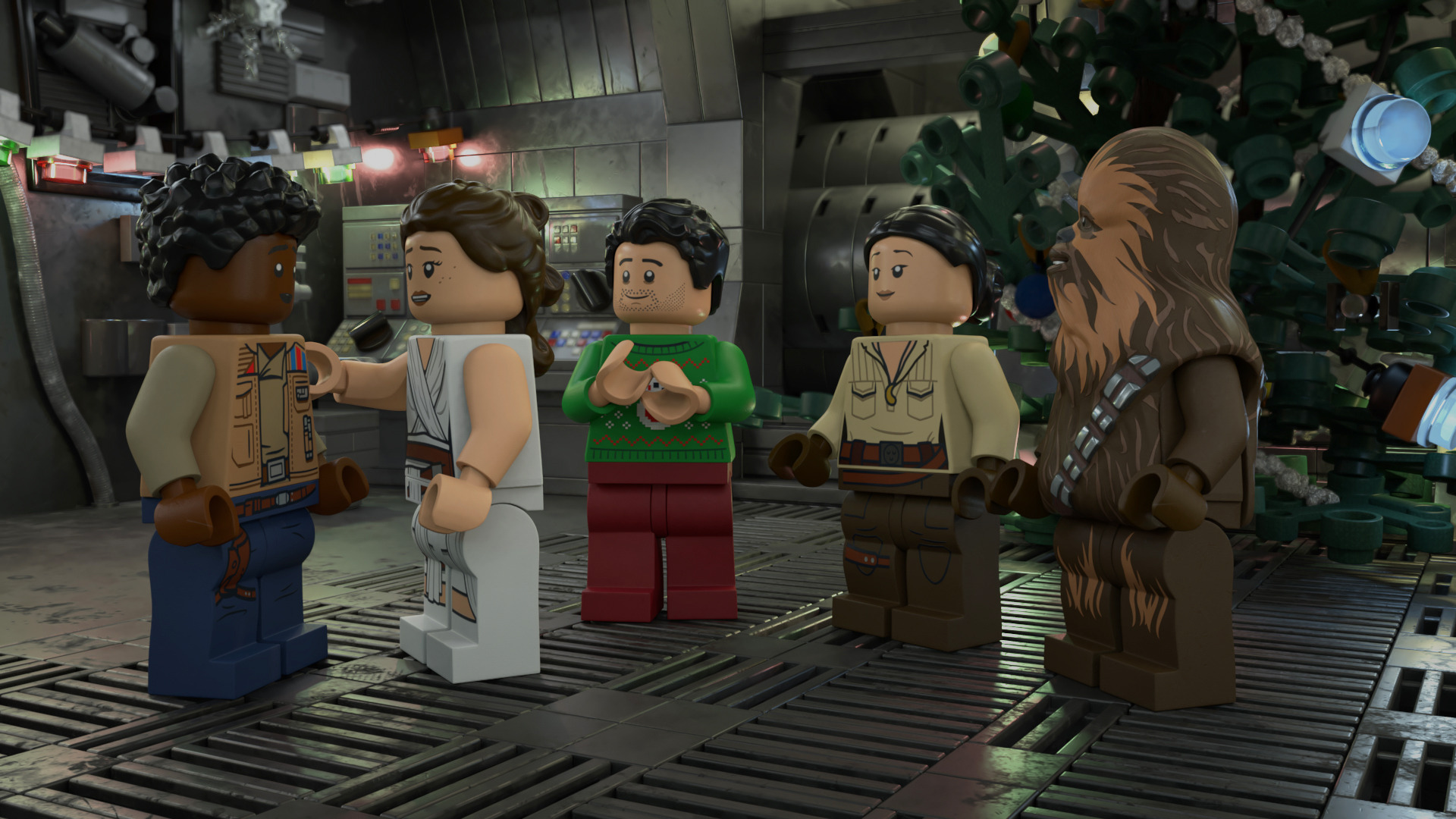 Lego Star Wars Christmas Special Trailer E Poster Dello Speciale